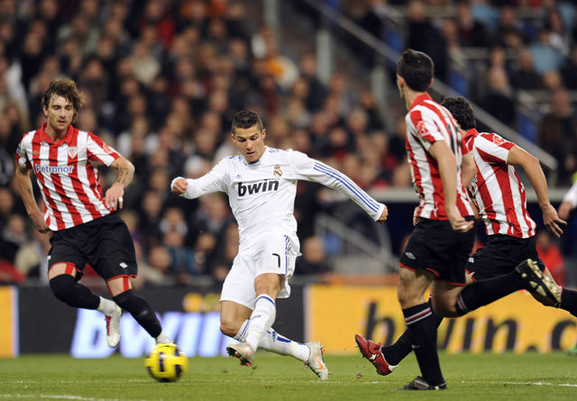 Cristiano Ronaldo az Athletic Bilbao ellen