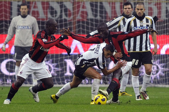 8 gól hozott az őrült Milan-Udinese összecsapás.
