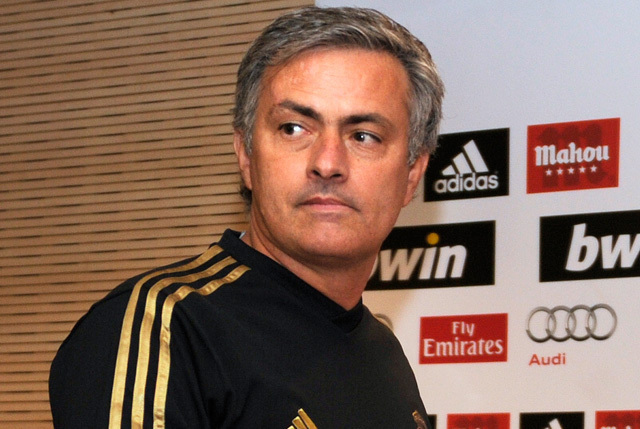 Mourinho nem volt elégedett - Fotó: AFP