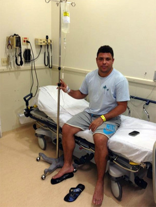 Ronaldo kórházba került
