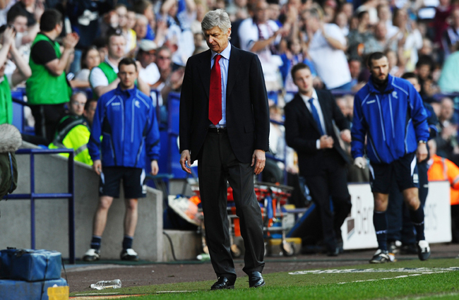 Wenger nem bírt megszólalni - Fotó: AFP
