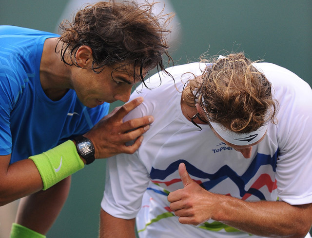 Két volt világelső csap össze Rafael Nadal és Roger Federer személyében az Indian Wells-i tenisztorna 4,7 millió dollár összdíjazású férfi versenyének elődöntőjében