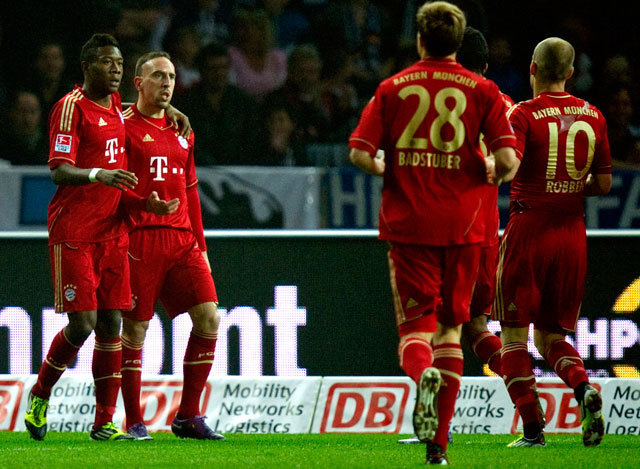 Ismét gálázott a Bayern München - Fotó: AFP