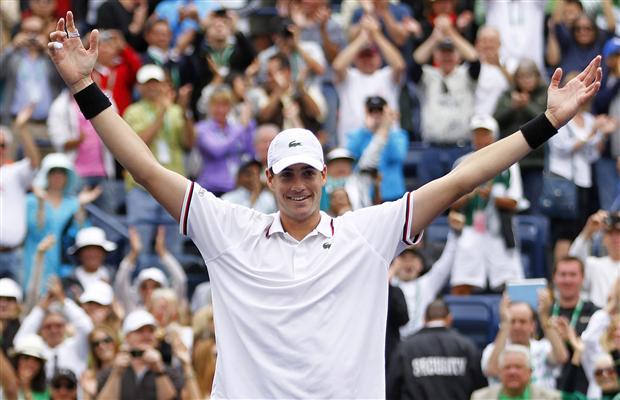 John Isner legyőzte Novak Djokovicsot, amit tán ő maga sem hitt el - Fotó: atptennis.com