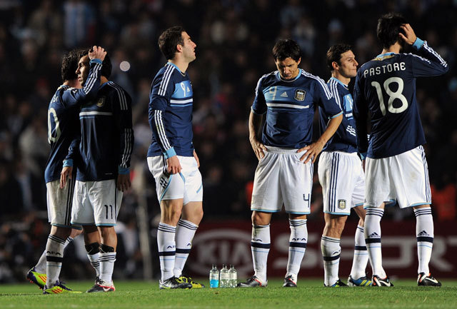 Argentin bánat, a házigazdák már a negyeddöntőebn búcsúztak 