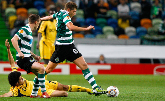 A Sporting a második félidőben indult be - Fotó: AFP