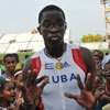 Dayron Robles, a kubai olimpiai bajnok gátfutó 