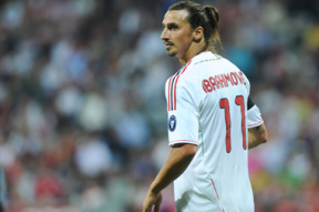 Zlatan Ibrahimovic, a MIlan svéd támadója