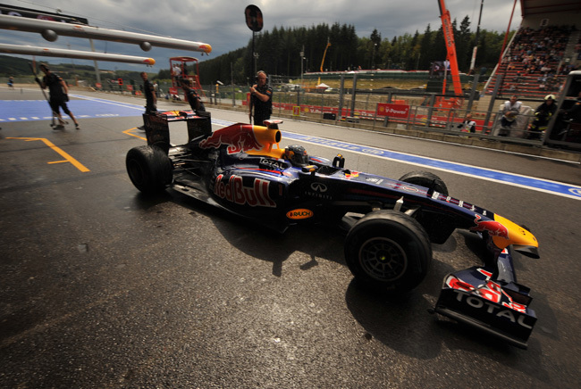 Vettel, Red Bull-Renault, 2011, Spa