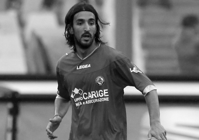 Piermario Morosini az olasz utánpótlás-válogatott mérkőzésén 2009-ben.