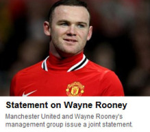 Az MU péntek este közleményben cáfolta az Independent akkor még meg sem jelent cikkét, amiben Rooney eladásáról ír.