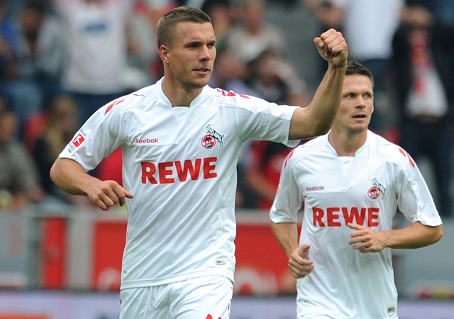 Lukas Podolski eldöntötte, hogy Angliában folytatja a pályafutását - Fotó: AFP