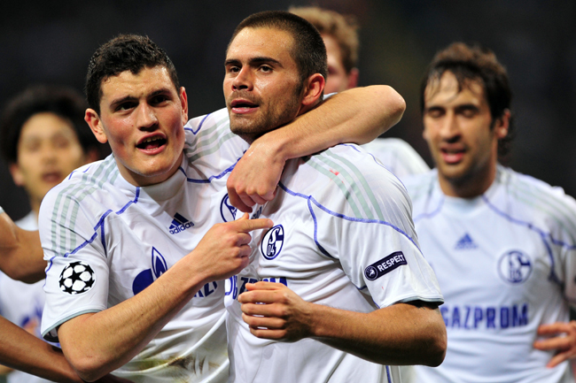 Schalke óriási győzelmet aratott - Fotó: AFP