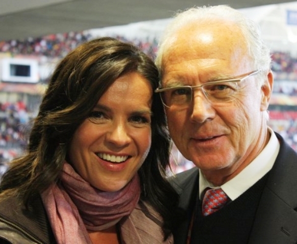 A München-2018 kampány két világhírű arca: Katarina Witt és Franz Beckenbauer