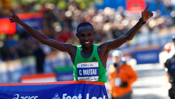 Geoffrey Mutai ismét remekül futott