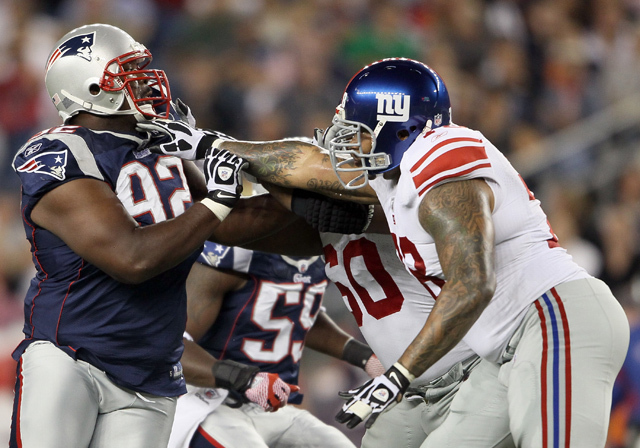 New England Patriots-New York Giants mérkőzés az NFL előszezonjában