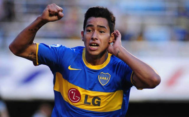 Vajon meddig marad Sergio Araujo a Boca játékosa? – Fotó: newsoverseas.com