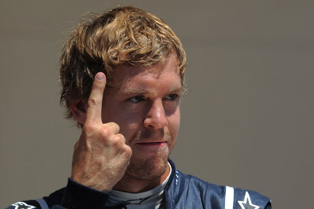 A forgatókönyvet Valenciában is a Red Bull, és Vettel írta