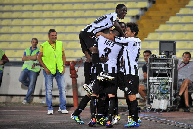 Az Udinese magabiztos nyert hazai pályán - Fotó: AFP