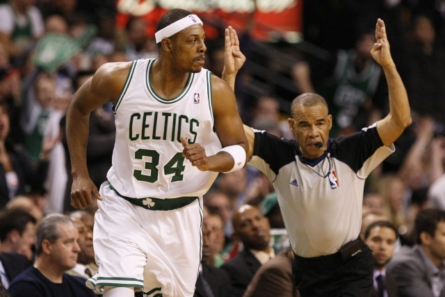 Paul Pierce, a Boston Celtics kosárlabdázója