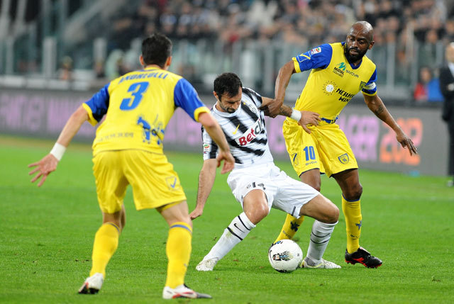 A Juventus nem bírt a chievóval - Fotó: AFP