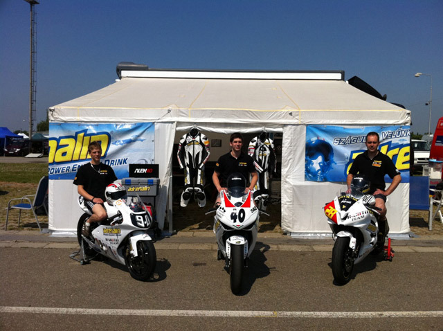 Az Adrenalin H-Moto Team élmotorosa versenyzőként és csapatvezetőként is helyt akar állni a jövő évi szezonban.