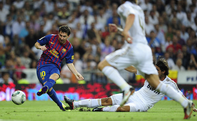 Lionel Messi újra bevette a Real Madrid kapujá
