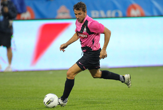 Del Piero még mindig motivált - Fotó: AFP