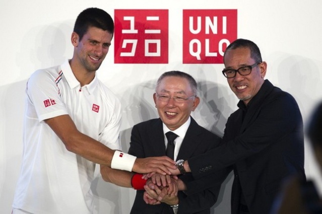 Djokovics elkezdte sportbeli sikereinek pénzesítését is, egy japán sportszergyártó arca lesz öt évig - Fotó: UNIQLO