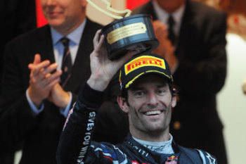 Mark Webber győzelemre váltotta első rajtpozícióját Monacóban - Fotó: AFP