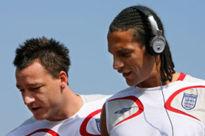 John Terry és Rio Ferdinand