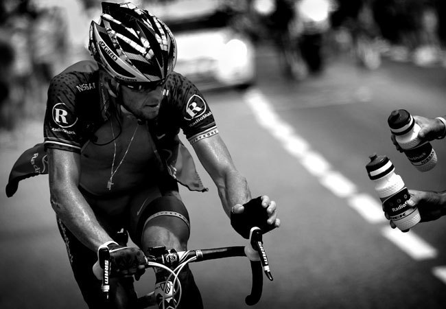 Lance Armstrong a Tour de France országúti kerékpáros körversenyen 2010 nyarán