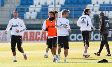 A szeptember vége óta maródi Ricardo Carvalho is társaival edzett, Sergio Ramos ugyanakkor az edzőteremben készült.