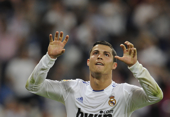 Ronaldo gólöröm - Fotó: AFP