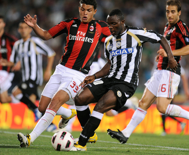 A veretlen Udinese állhat a Milan útjába - Fotó: AFP