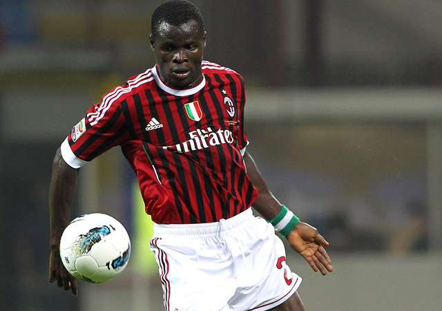 Taiwo mindössze egy félévet töltött a Milannál, tavasszal már a QPR játékosa lehet - Fotó: Calciomercatoweb.it