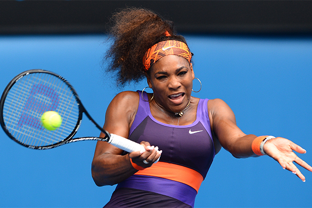 Serena Williams simán jutott tovább