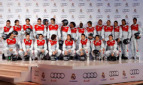 Az Audi egy házi gokartbajnokságot rendezett a játékosoknak 