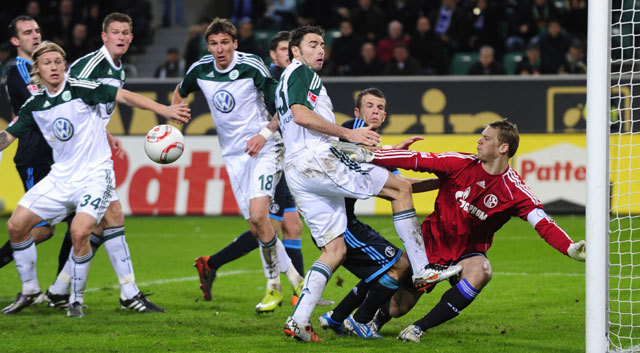 A Wolfsburg és a Schalke 04 őszi bajnoki mérkőzése