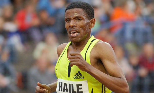 Haile Gebrselassie, az etióp maratoni futó