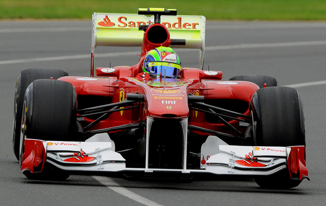 Felipe Massa, a Ferrari brazil pilótája az Ausztrál Nagydíjon