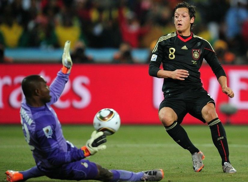 Kingson verve, Özil gólja a németek győzelmét jelentette Ghana ellen - Foto: AFP