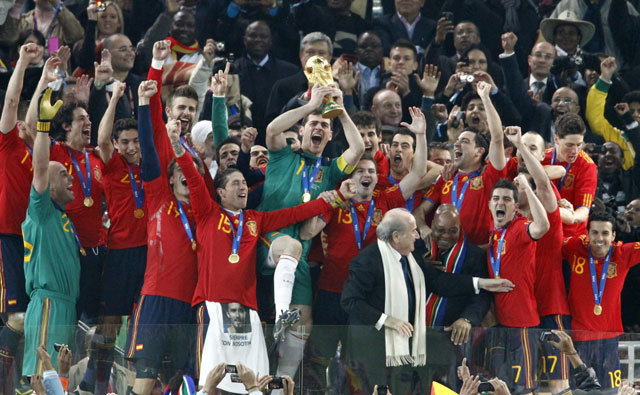 A spanyol foci meghódította a világot 2010-ben