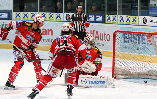 A Sapa Fehérvár AV19 csapata egygólos vereséget szenvedett Klagenfurtban az osztrák jégkorongliga középszakaszában.