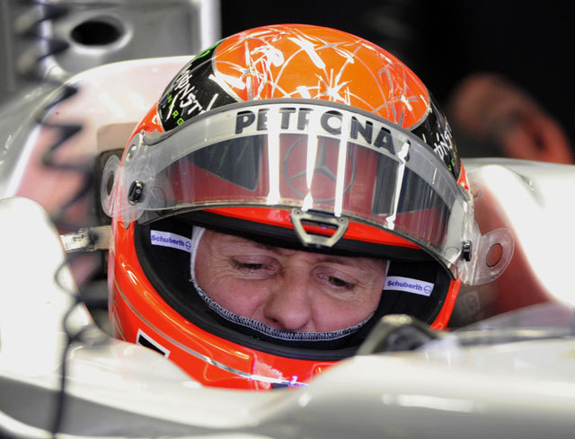 Schumacher a Kínai Nagydíj időmérőjén sem alkotott maradandót