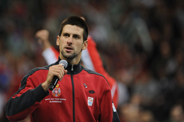 Djokovics Belgrádban tér vissza - Fotó: AFP