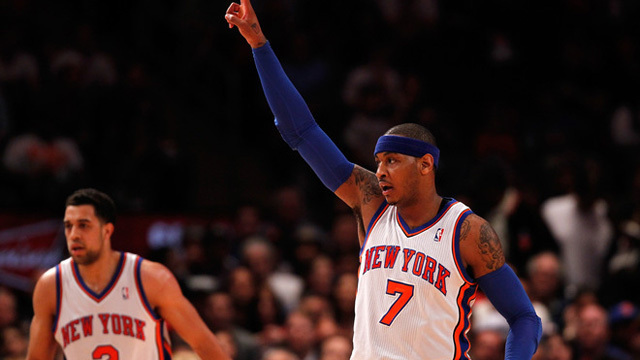 Carmelo Anthony, a New York Knicks játékosa