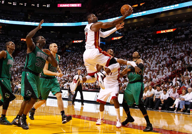 Miami Heat-Boston Celtics (93-79) az NBA Keleti főcsoportjának döntőjében