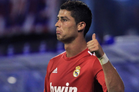 Cristiano Ronaldo, a Real Madrid szélsője a Dinamo Zagreb elleni BL-meccsen
