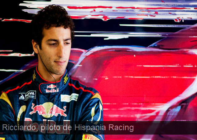 Daniel Ricciardo váltja Narain Karthikeyant a Hispaniánál